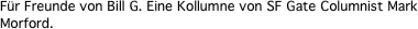 F�r Freunde von Bill G.
